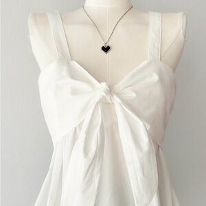 Magali Pascal Chic White Midi Dress